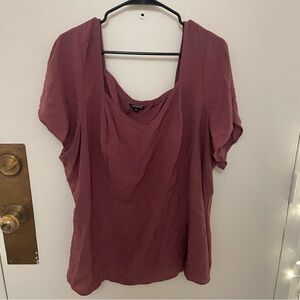 Torrid Dusty Rose Blouse